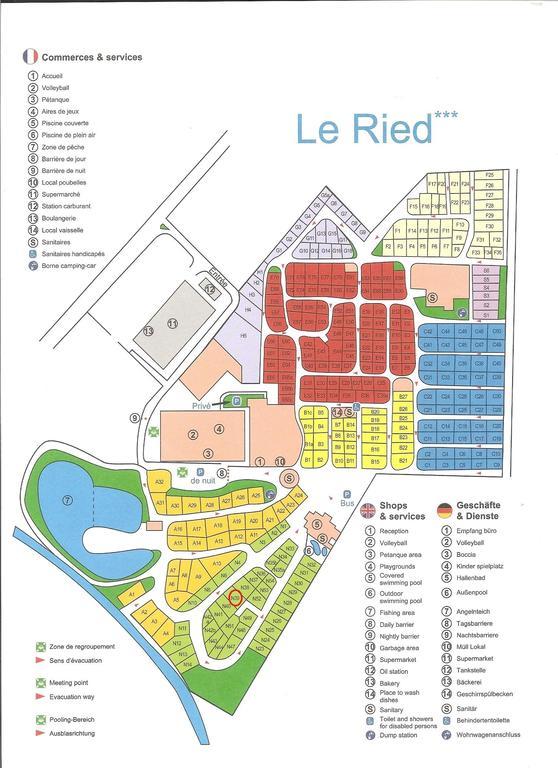 Camping du RIED Boofzheim Bagian luar foto